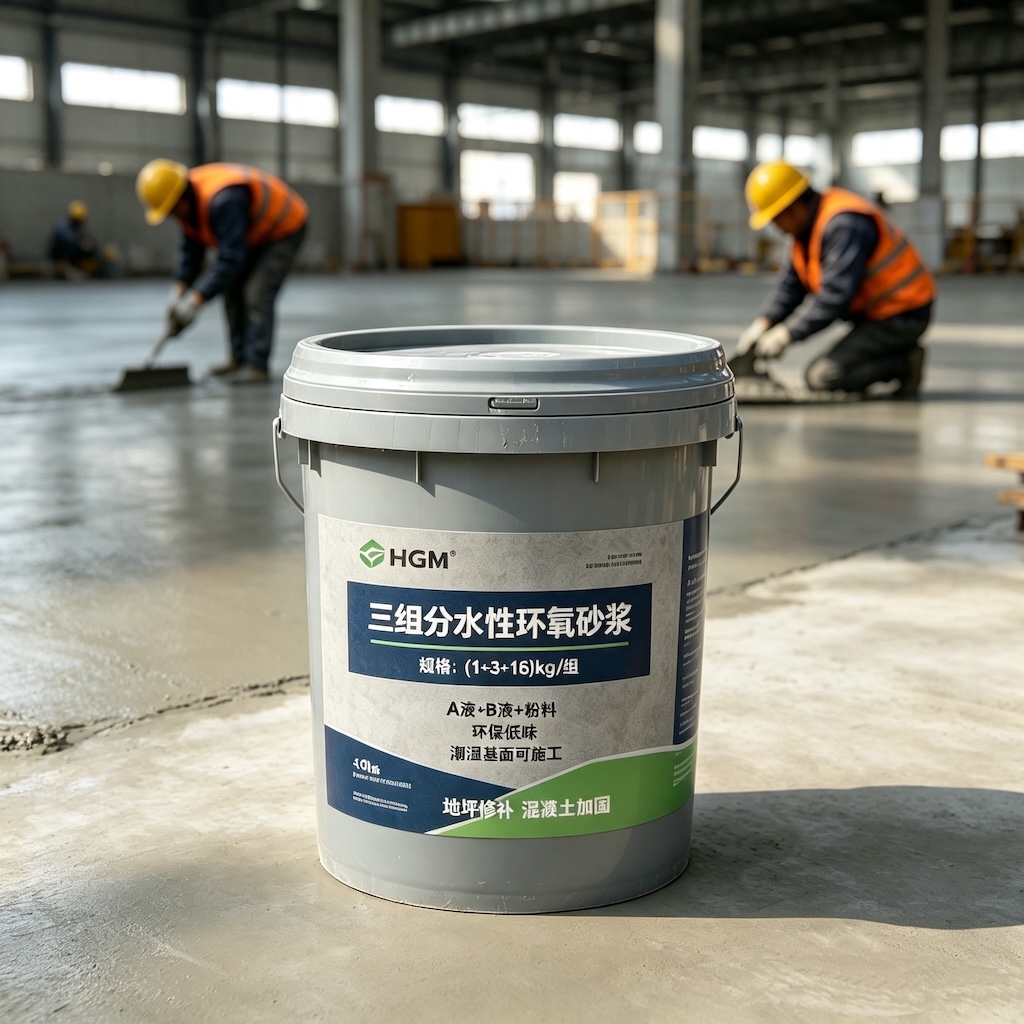 灵宝三组份水性环氧砂浆